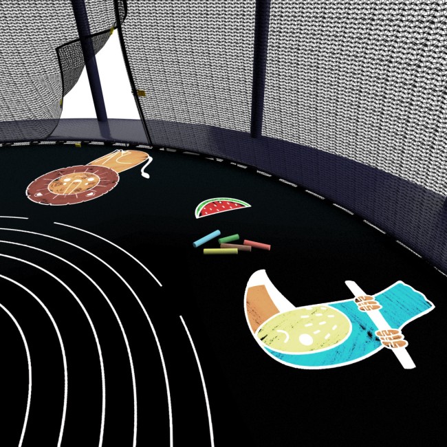 Батут Unix Line Supreme Game 14 ft blue