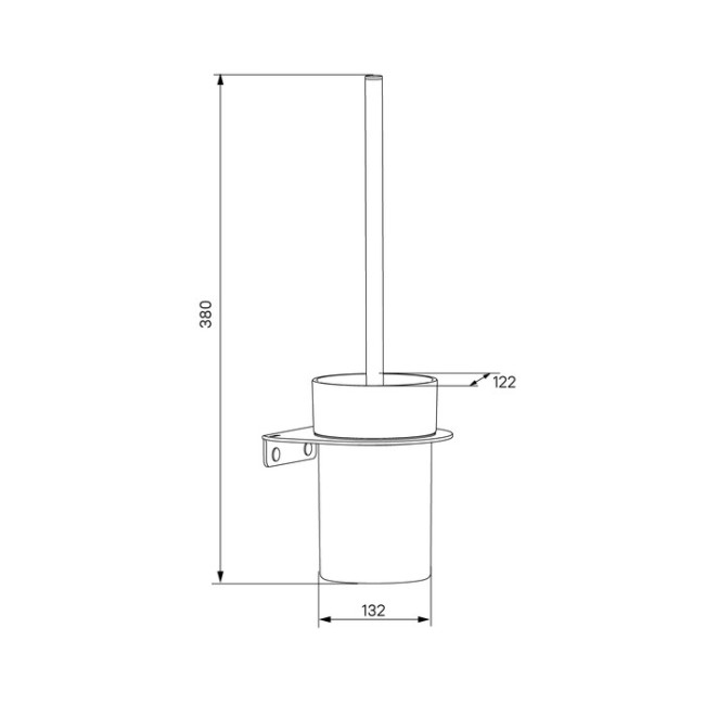Ерш Iddis Noa белый матовый (NOAWTG0i47) Ерш Iddis Noa белый матовый (NOAWTG0i47)