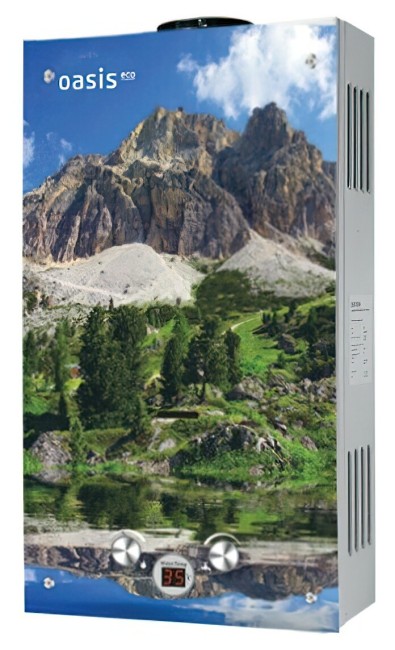 Газовый проточный водонагреватель Oasis ECO L-20 Газовый проточный водонагреватель Oasis ECO L-20