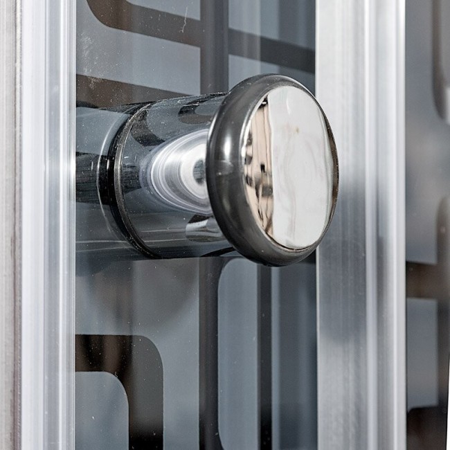 Душевая кабина Deto BM1510LEDBLACK