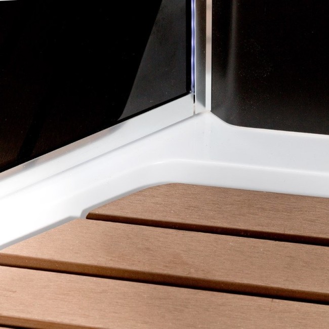 Душевая кабина Deto BM1510LEDBLACK