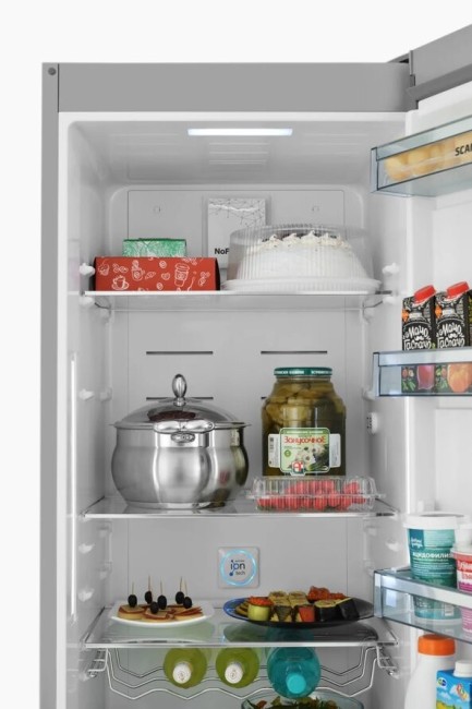 Холодильник Scandilux SBS711EZ12 X