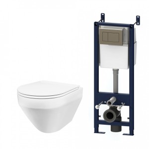 Инсталляция+унитаз AM.PM Spirit FlashClean IS3701700