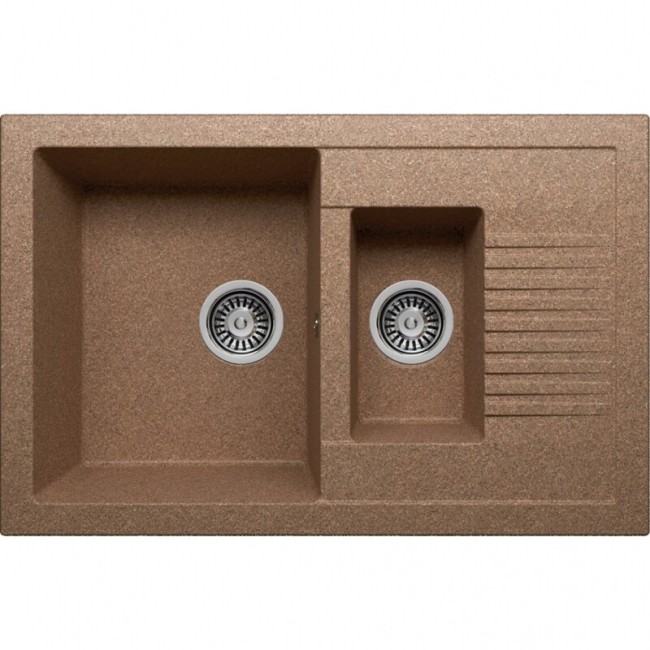 Кухонная мойка Polygran F-21-307 терракот Кухонная мойка Polygran F-21-307 терракот