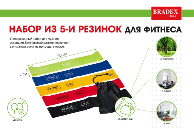 Набор резинок Bradex SF0673