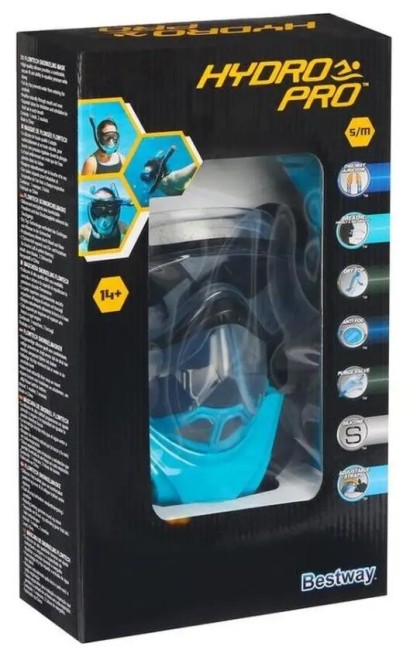 Маска для плавания Bestway SeaClear Flowtech 24060 Маска для плавания Bestway SeaClear Flowtech 24060