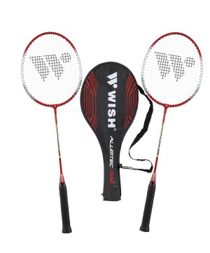 Набор для бадминтона Wish Alumtec 308 красный/серый/черный
