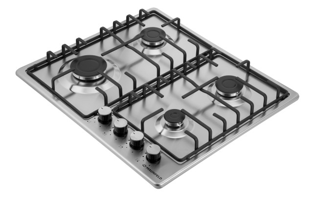 Встраиваемая газовая варочная панель Maunfeld EGHS.64.3STS-ES Встраиваемая газовая варочная панель Maunfeld EGHS.64.3STS-ES