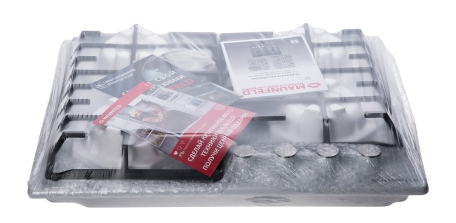 Встраиваемая газовая варочная панель Maunfeld EGHS.64.3STS-ES Встраиваемая газовая варочная панель Maunfeld EGHS.64.3STS-ES