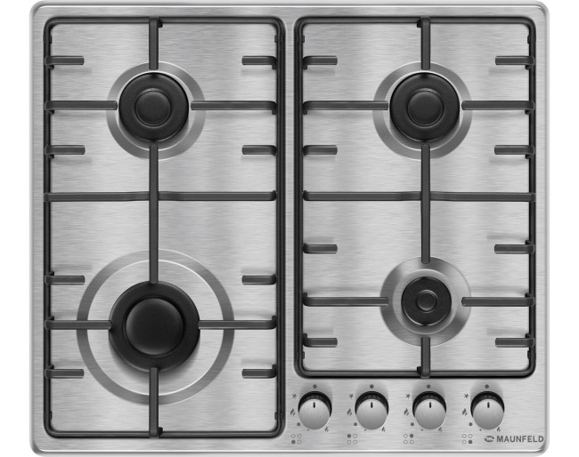 Встраиваемая газовая варочная панель Maunfeld EGHS.64.3STS-ES Встраиваемая газовая варочная панель Maunfeld EGHS.64.3STS-ES