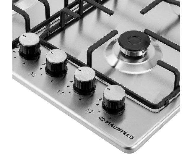 Встраиваемая газовая варочная панель Maunfeld EGHS.64.3STS-ES Встраиваемая газовая варочная панель Maunfeld EGHS.64.3STS-ES