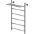 Полотенцесушитель Aquanet Mauro водяной с полкой 80х50 (282321)