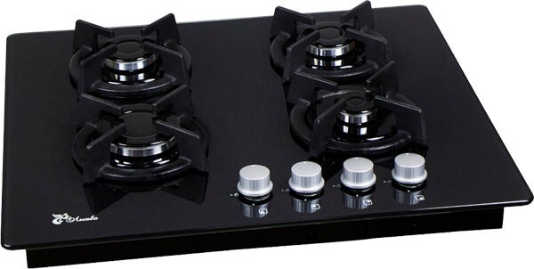 Встраиваемая газовая варочная панель Лысьва ПГВ 43 К черный Встраиваемая газовая варочная панель Лысьва ПГВ 43 К черный