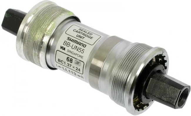 Каретка Shimano BB-UN55 68/127