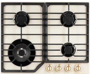 Встраиваемая газовая варочная панель Kuppersberg FG 603 C bronze