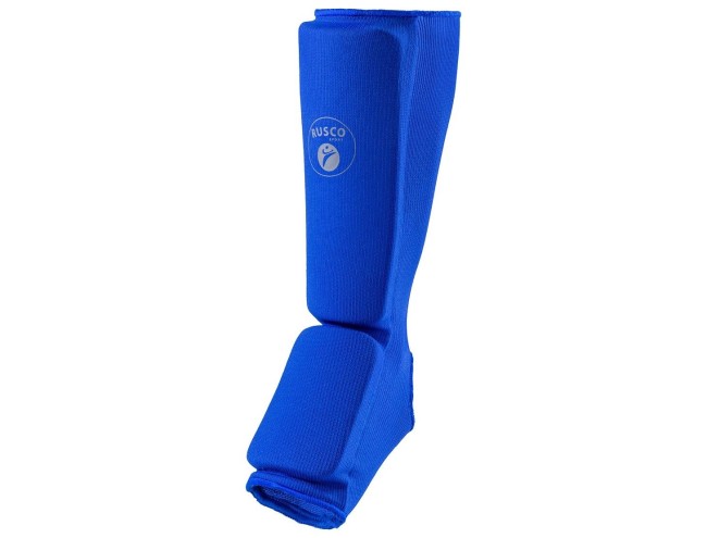 Защита голень-стопа Rusco sport х/б синий L