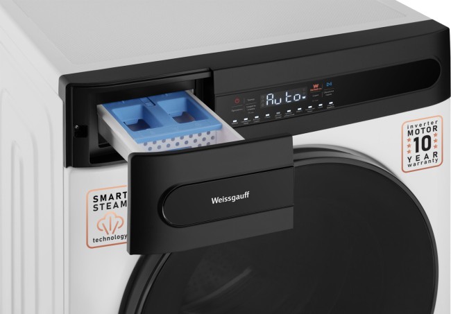 Стиральная машина Weissgauff WMD 49411 DC Inverter Steam 435490 Стиральная машина Weissgauff WMD 49411 DC Inverter Steam 435490