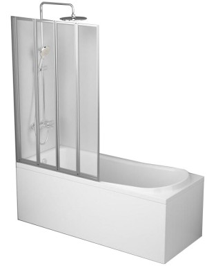 Ванна с каркасом и шторкой AM.PM Like W80ASET-170AC