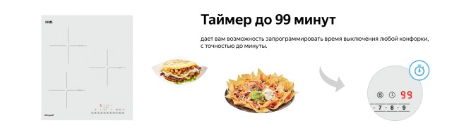 Встраиваемая индукционная варочная панель Weissgauff HI 430 WSC