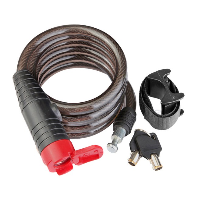 Трос-замок Stels 87202+HL032 (1800 мм) D12мм