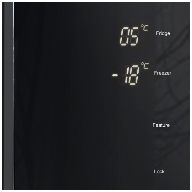 Холодильник Ginzzu NFK-605 черный