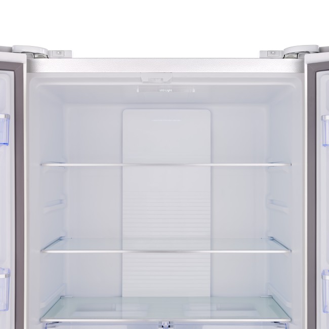 Холодильник Tesler RCD-482I белое стекло