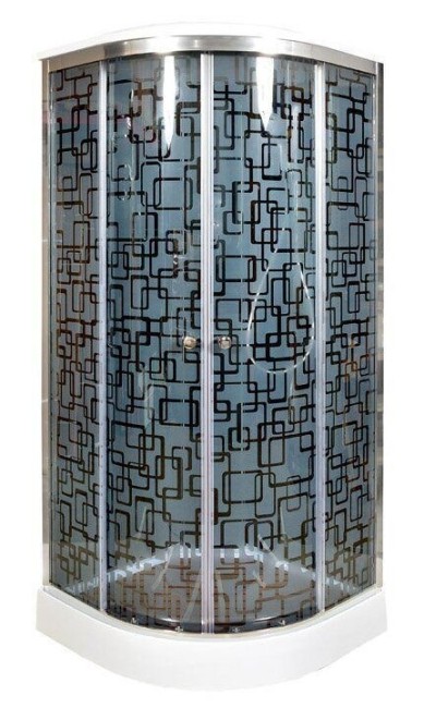 Душевая кабина Deto стандартная BM1590BLACK