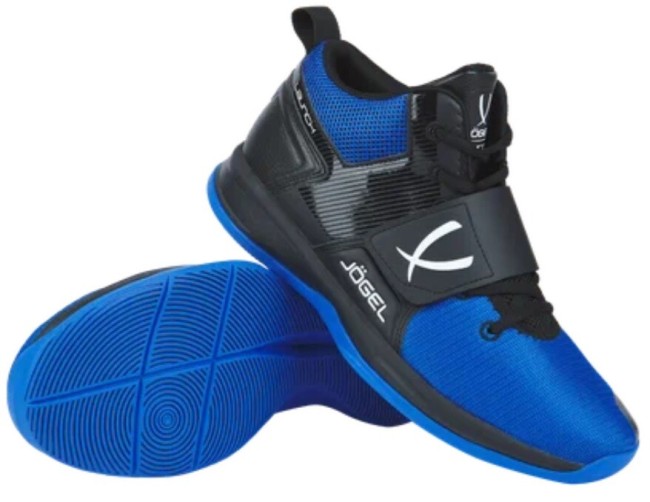 Кроссовки баскетбольные Jogel Launch JSH 601 синий/черный 45 Кроссовки баскетбольные Jogel Launch JSH 601 синий/черный 45