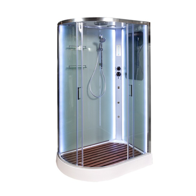 Душевая кабина Deto A102RLED+GM