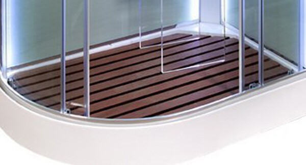 Душевая кабина Deto A102RLED+GM