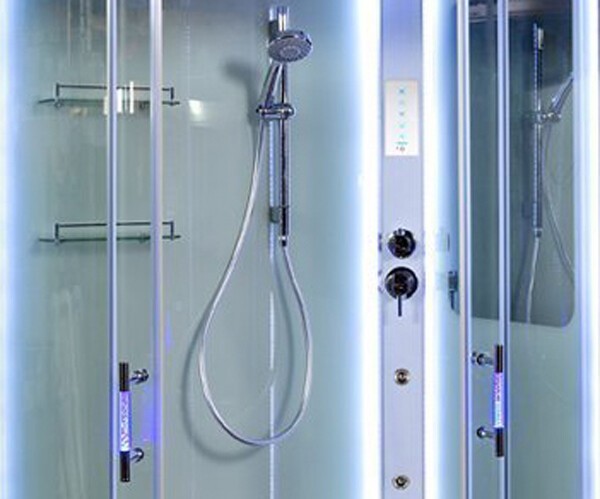 Душевая кабина Deto A102RLED+GM