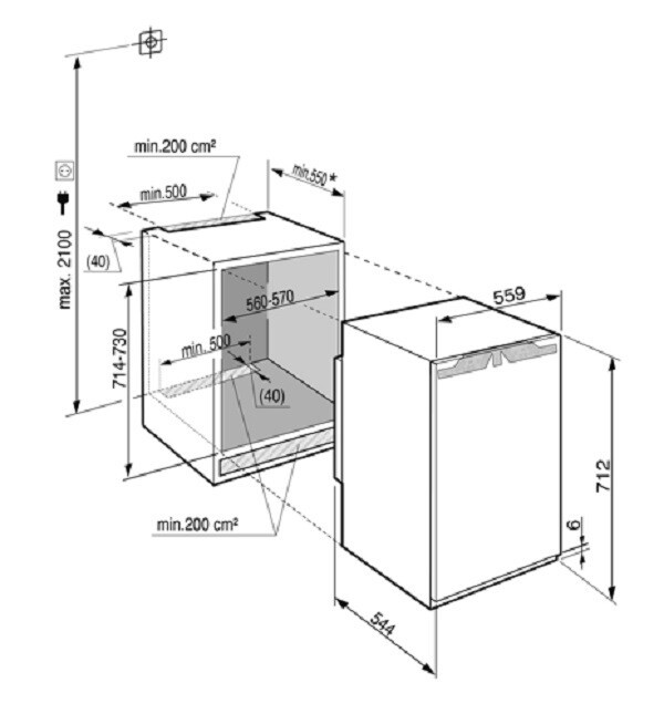 Встраиваемая морозильная камера Liebherr IG 1024-21 001