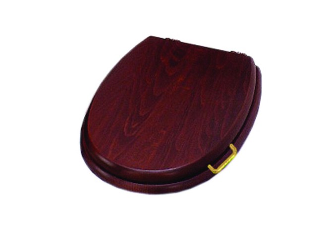 Сиденье для унитаза Simas LA005oro (LA005oro) орех/золото