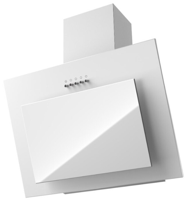 Каминная вытяжка Kronasteel Freya 600 white PB