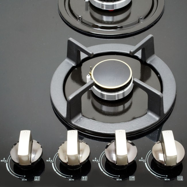 Встраиваемая газовая варочная панель Ginzzu HCG-447 черный Встраиваемая газовая варочная панель Ginzzu HCG-447 черный