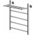 Полотенцесушитель Aquanet Mauro водяной с полкой 60х50 (282320)