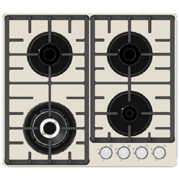 Встраиваемая газовая варочная панель Rodmans Studio BHG 6412 TDS BG