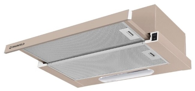 Встраиваемая вытяжка Maunfeld VS Light (C) 50 темно-бежевый