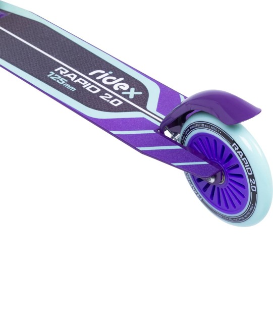 Самокат Ridex Rapid 2 мятный/фиолетовый