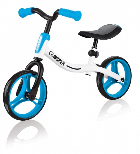 Беговел Globber GO BIKE белый/голубой