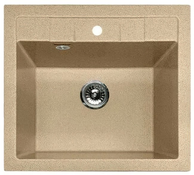 Кухонная мойка GranFest Quadro GF Q-561 бежевый Кухонная мойка GranFest Quadro GF Q-561 бежевый