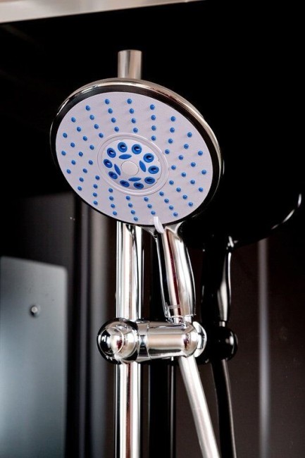 Душевая кабина Deto B10S LED black