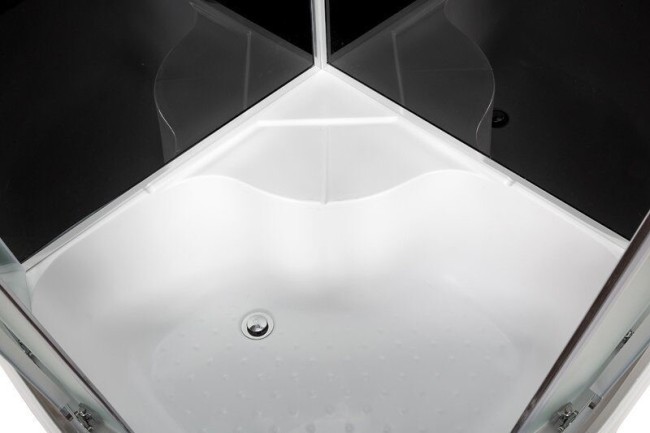 Душевая кабина Deto B10S LED black