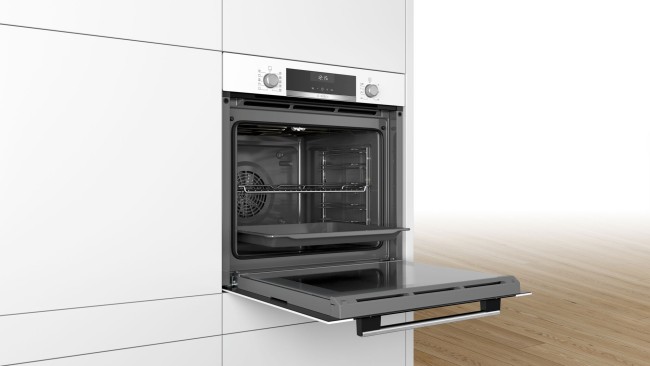 Встраиваемый электрический духовой шкаф Bosch HBG317BW0R