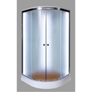Душевая кабина Deto D08S LED с крышей и подсветкой