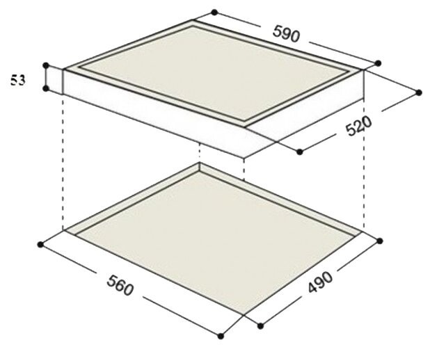 Встраиваемая индукционная варочная панель Hotpoint-Ariston IKID 641 B F Встраиваемая индукционная варочная панель Hotpoint-Ariston IKID 641 B F