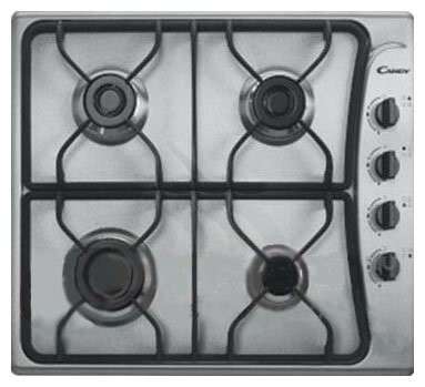 Встраиваемая газовая варочная панель Candy PL 40 ASX GH Встраиваемая газовая варочная панель Candy PL 40 ASX GH