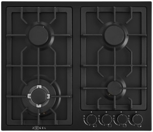 Встраиваемая газовая варочная панель Zugel ZGH600B Встраиваемая газовая варочная панель Zugel ZGH600B