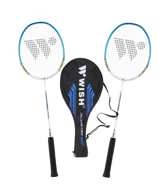 Набор для бадминтона Wish Alumtec 327 синий