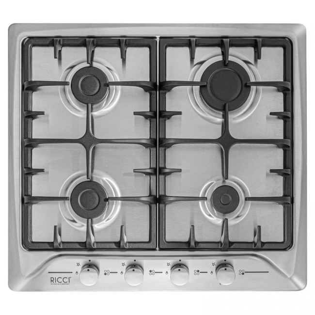 Встраиваемая газовая варочная панель Ricci RGN-620IX